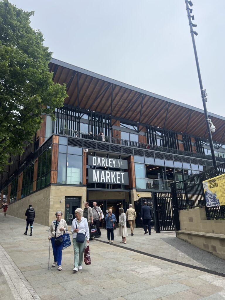 An image of Darley Street Market in Badfield that hosted the Good Food Strategy Launch